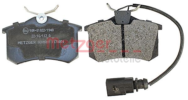 METZGER 1170054 Bremsbelagsatz, Scheibenbremse